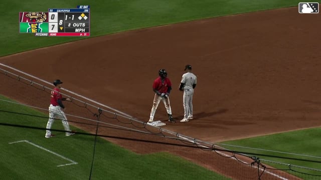 Kaelen Culpepper's RBI triple