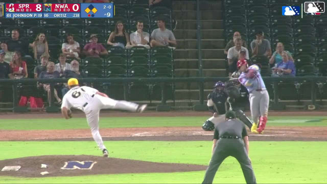 Deniel Ortiz singles on a fly ball to left fielder Luke Pelzer. Jesús Báez scores. Won-Bin Cho to 2nd.