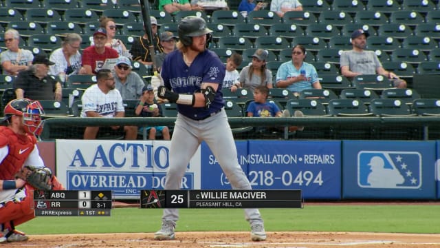 Willie MacIver swats a pair of homers