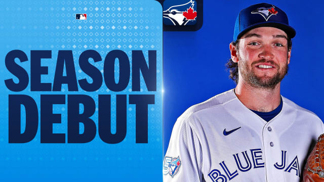 Trey Yesavage  strikes out three in his season debut