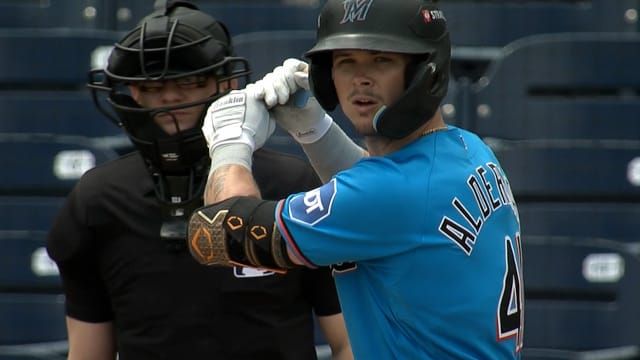 Kemp Alderman's two-run single