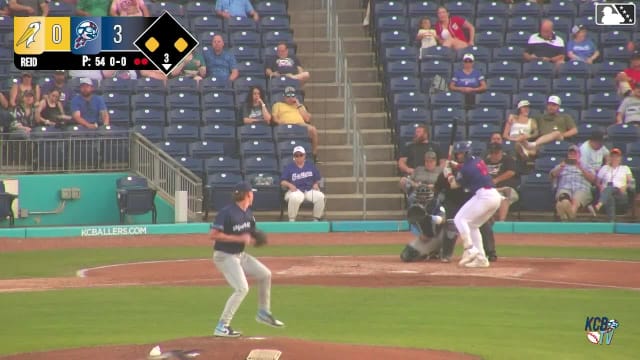 Alexander Albertus singles on a line drive to center fielder Josiah Hartshorn. Matthew Boughton scores. Rylan Galvan to 3rd.