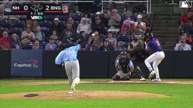 Jefferson Rojas homers (8) on a fly ball to left center field.