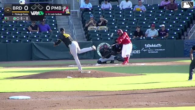 Rainiel Rodriguez's 15th home run of the season
