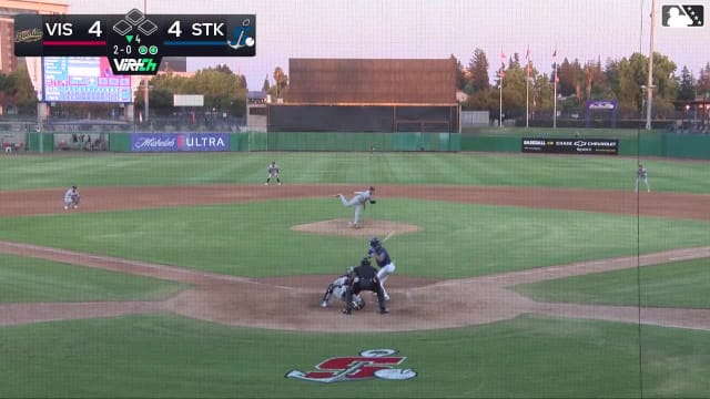 Shotaro Morii homers (1) on a fly ball to right center field.