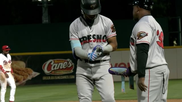 Roldy Brito's three-hit night