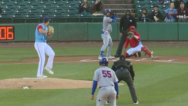 Luke Gabrysh strikes out four in 1st inning