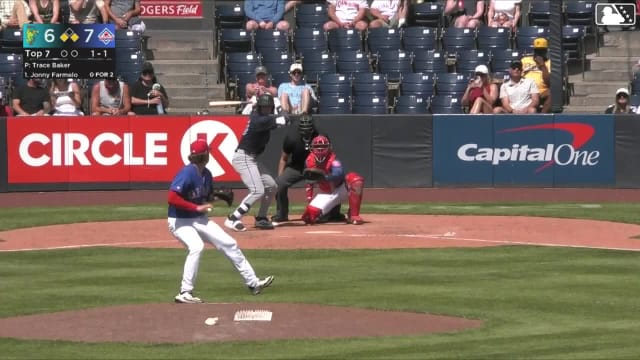 Jonny Farmelo's three-run home run