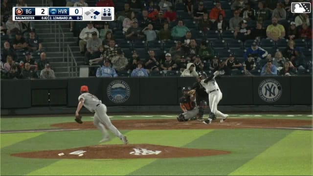 George Lombard Jr. hits an RBI double 