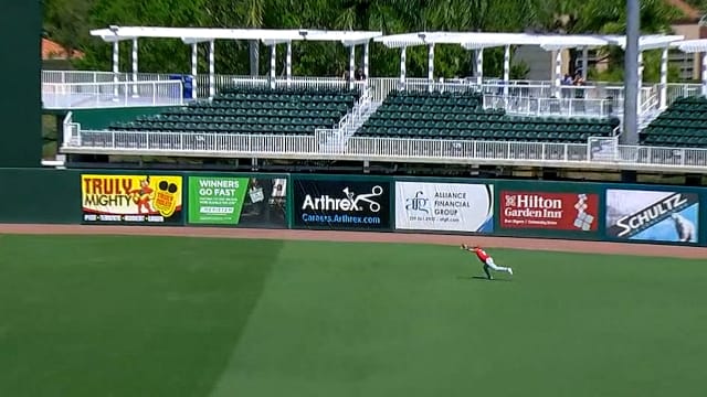 John Spikerman's diving catch