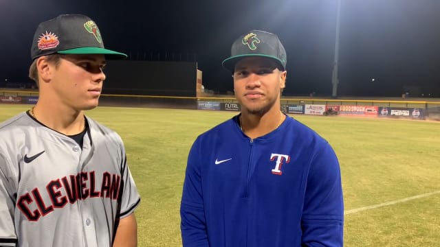 Leandro Lopez discusses strong Fall League start