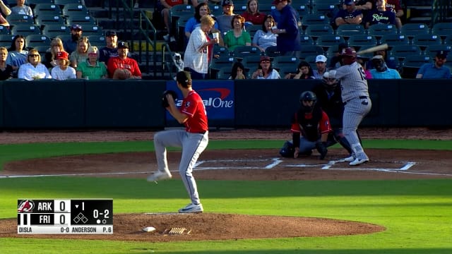Kade Anderson's six scoreless frames with eight Ks