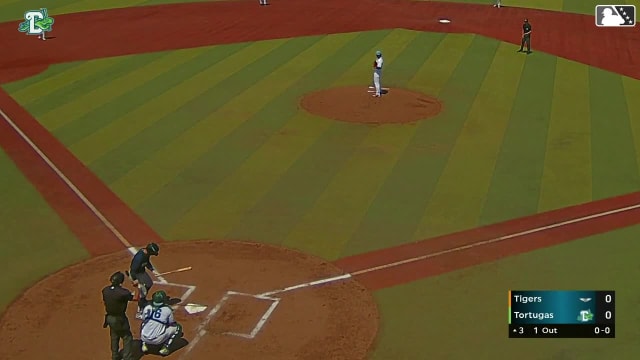 Nick Dumesnil rips an RBI double