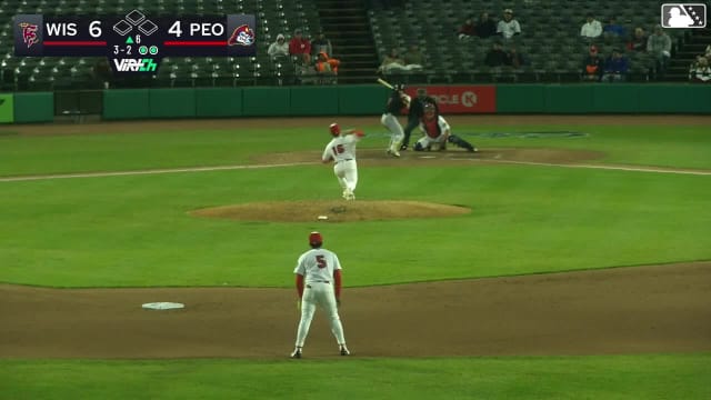 Josh Adamczewski homers (7) on a fly ball to right center field.