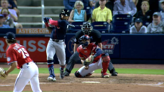 Carlos Rodriguez's RBI double