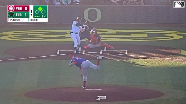 James Tibbs III's two-run home run 