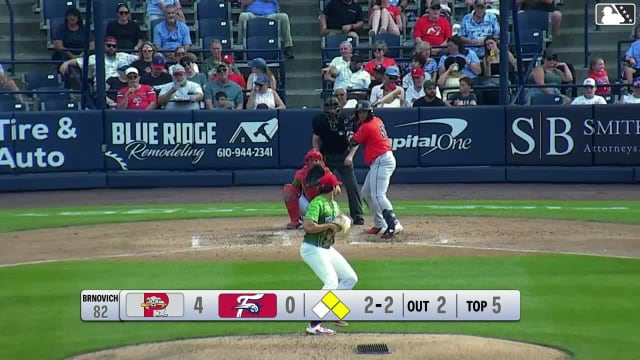 Johanfran Garcia homers (11) on a line drive to left center field. Marvin Alcantara scores. Nate Baez scores.
