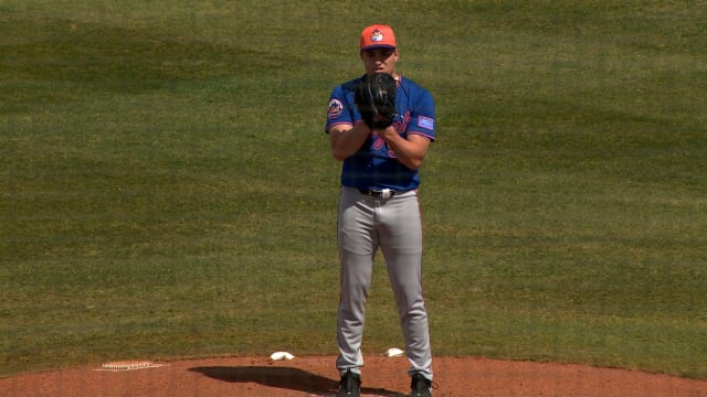 Blade Tidwell tosses immaculate inning in 2nd