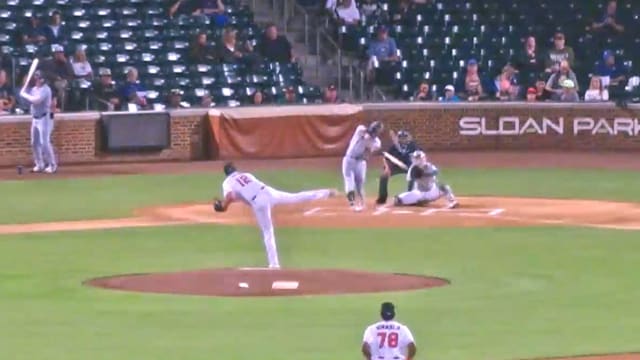 Wyatt Sanford's 454 foot home run