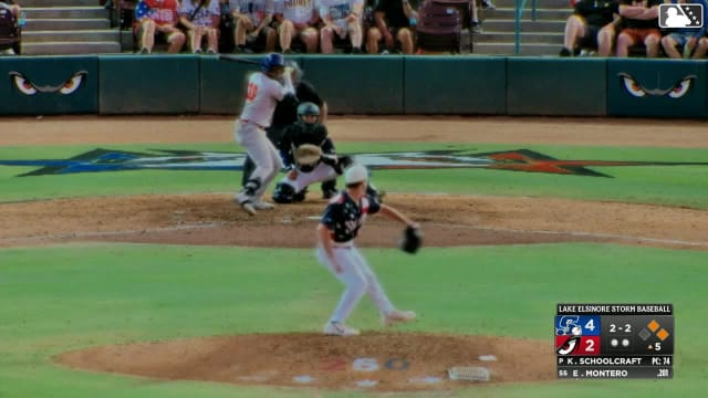 Edgar Montero singles on a ground ball to right fielder George Bilecki. Daniel Bucciero scores. Breyson Guedez to 3rd.