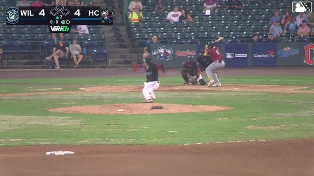 Brailyn Antunez homers (5) on a fly ball to left field.