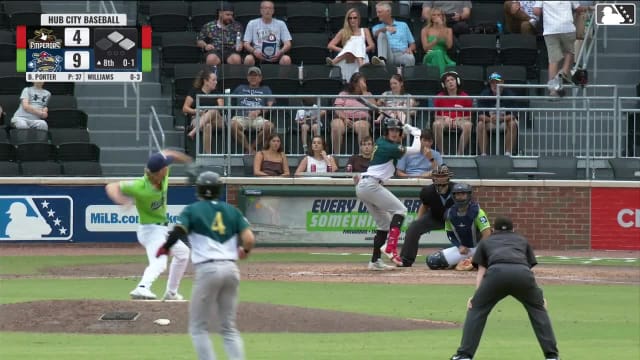 Dixon Williams singles on a line drive to right fielder Maxton Martin. Alex Lodise scores. Owen Carey to 3rd.