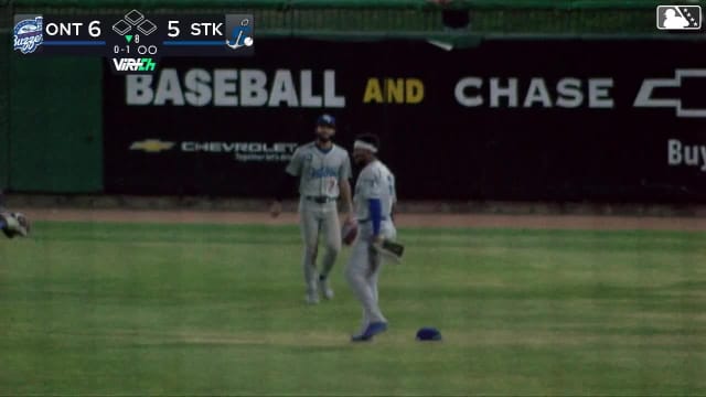 Abel Lorenzo's sensational diving catch