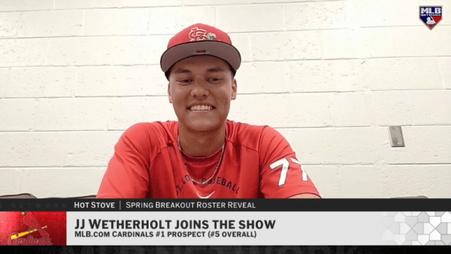 JJ Wetherholt talks Spring Breakout game 
