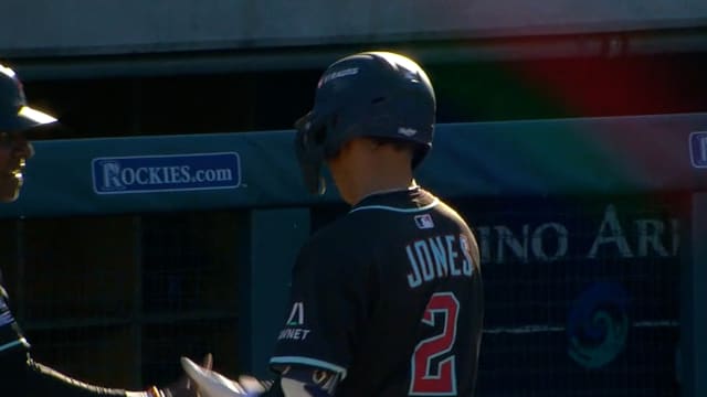 Druw Jones' RBI single