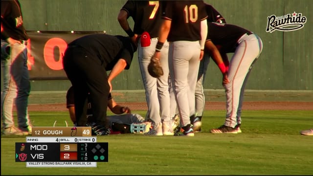 Mariners prospect injures knee in 4th inning