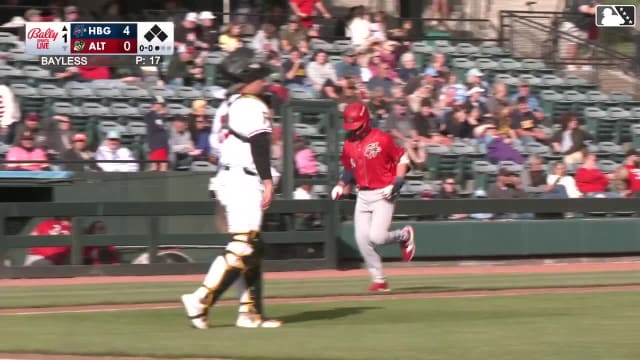 Cayden Wallace drills a grand slam