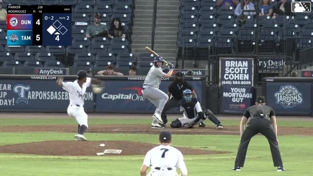Jose M. Rodriguez In play, run(s) to JoJo Parker