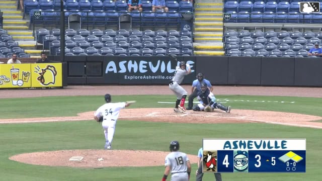 Dixon Williams homers (18) on a fly ball to right field. Conor Essenburg scores. Alex Lodise scores.