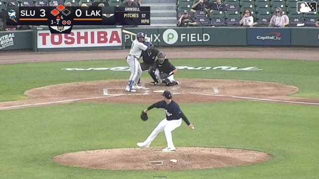 Elian Peña homers (2) on a fly ball to right field. Sam Robertson scores. Jamari Baylor scores.