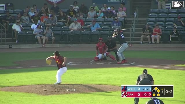 Brandon Winokur singles on a line drive to center fielder Jared Sundstrom. Khadim Diaw scores. Billy Amick to 2nd.