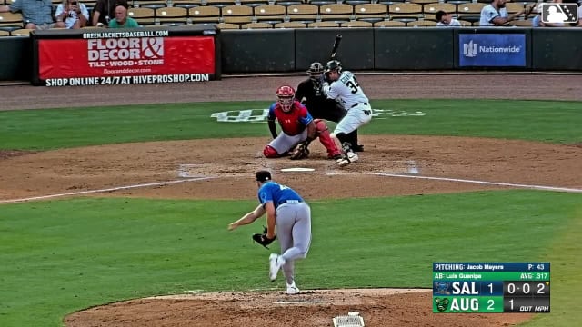 Luis Guanipa doubles (15) on a fly ball to right fielder Andrews Opata. Austin Machado scores. Cooper McMurray scores. Matt Scannell scores.