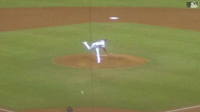 Brandon Dufault K's three in Fall League outing