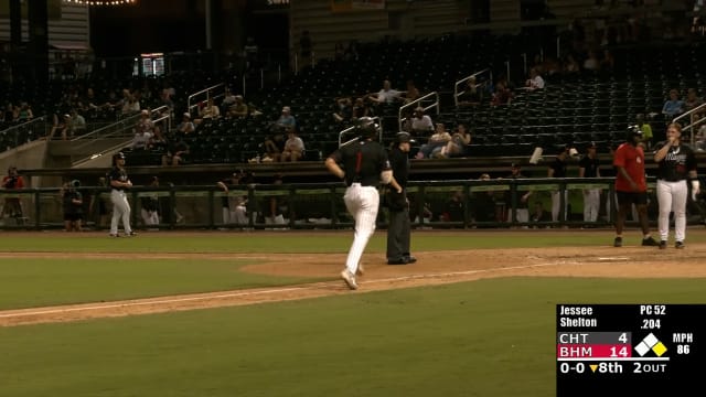 Colby Shelton's three-homer game 