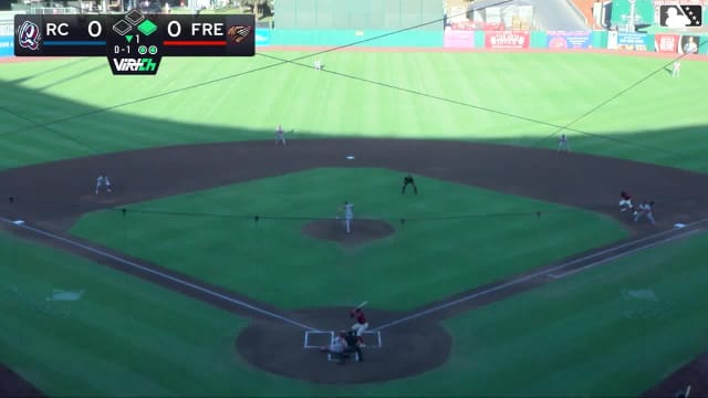 Wilder Dalis doubles (16) on a sharp line drive to center fielder Kevyn Castillo. Derek Bernard scores. Wilder Dalis to 3rd. Wilder Dalis advances to 3rd, on a throwing error by center fielder Kevyn Castillo.