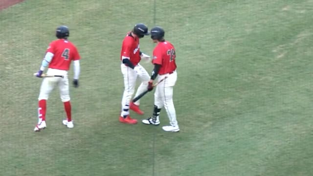 Ethan Holliday's solo homer