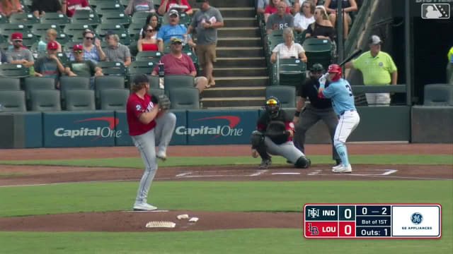 Matt McLain's two-hit game