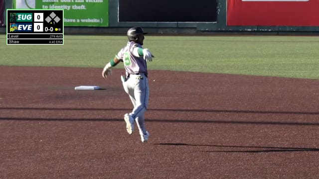 Jhonny Level's solo home run