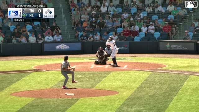 Avery Owusu-Asiedu homers (6) on a fly ball to left field. Modeifi Marte scores.
