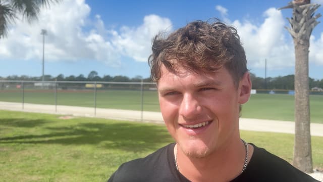 Nate George on his goals and making improvements