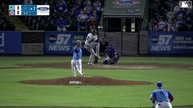 Bryce Rainer homers (15) on a fly ball to left center field.