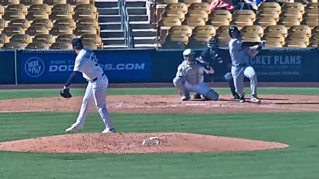 John Beck's 110.2 mph groundout