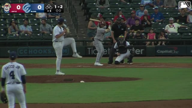 Jake Bloss' sixth strikeout of the game