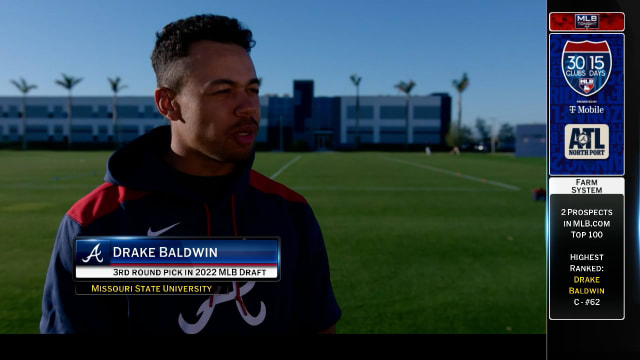 Drake Baldwin on his opportunity this Spring Training