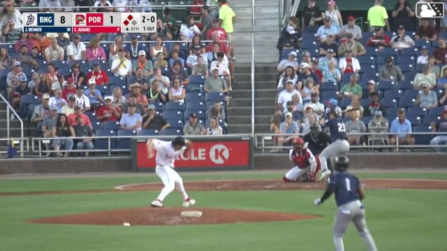 Jacob Reimer singles on a line drive to left fielder Tyler McDonough. Marco Vargas scores. Jefferson Rojas scores.