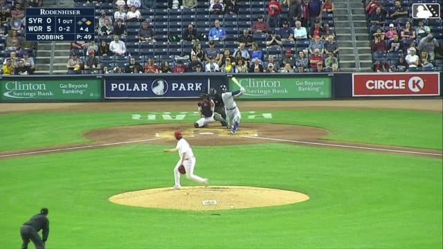 Hunter Dobbins' fifth strikeout